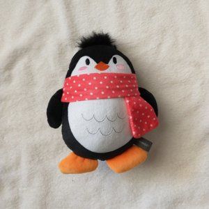 Fringe Penguin Squeaky Dog Toy